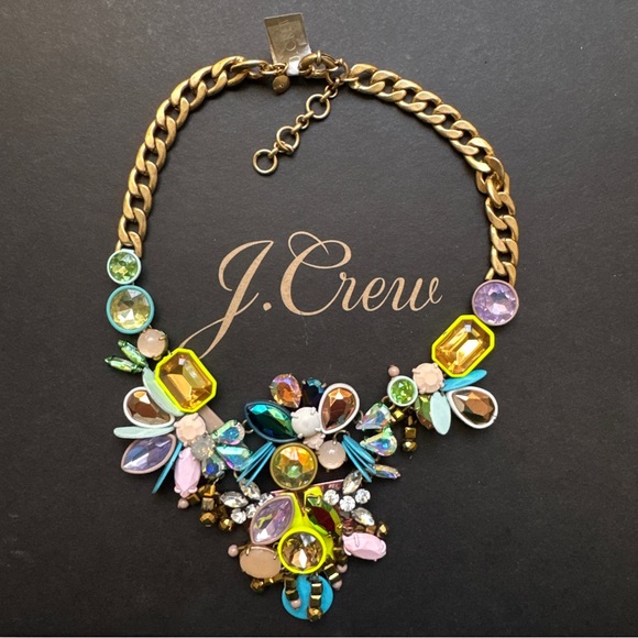 J. Crew Jewelry - J. Crew Crystal Statement necklace - Brulee necklace